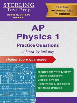 cover image of AP Physics 1 Practice Questions